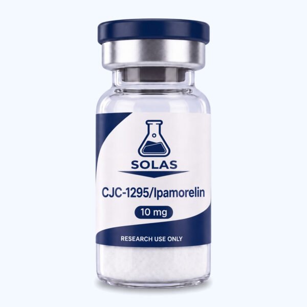 IPA/CJC-1295 research vial, Solas Science