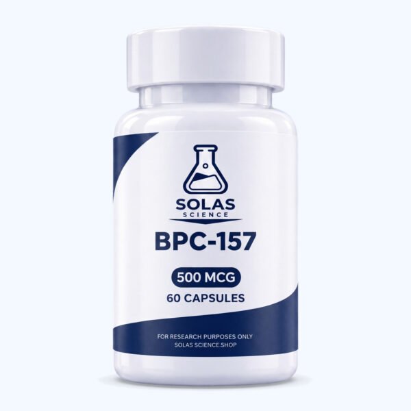 BPC-157 capsules bottle