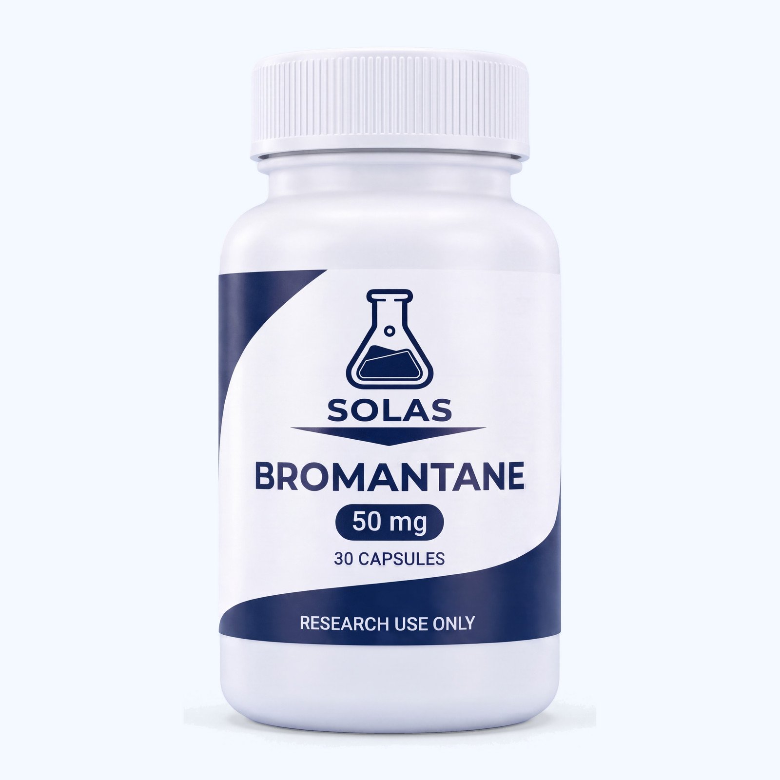 Bromantane 50 mg capsules bottle