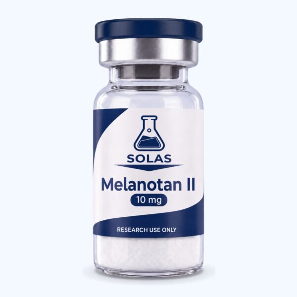 Melanotan II 10 mg research vial