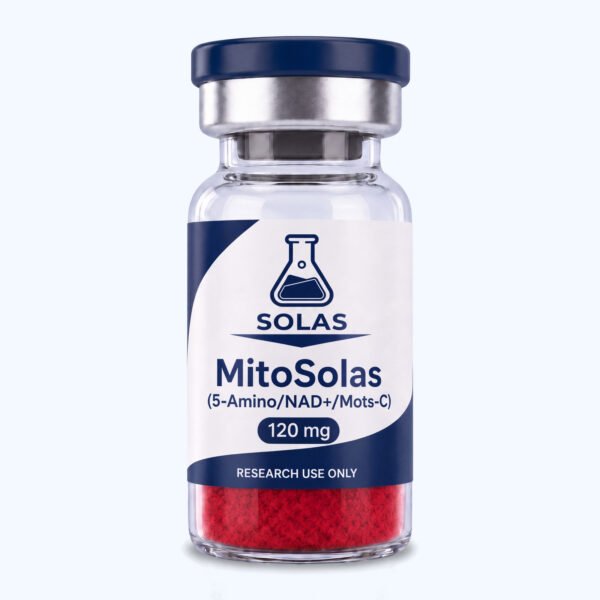 MitoSolas 120 mg research vial