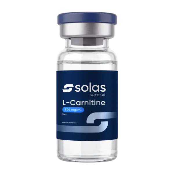 Solas Science L-Carnitine 500 mg/mL vial