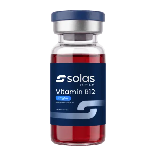 Solas Science Vitamin B12 1 mg/mL vial